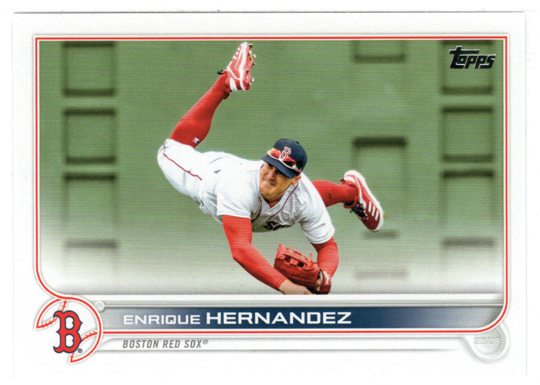 Enrique Hernandez - Boston Red Sox (MLB Baseball Card) 2022 Topps # 90 Mint