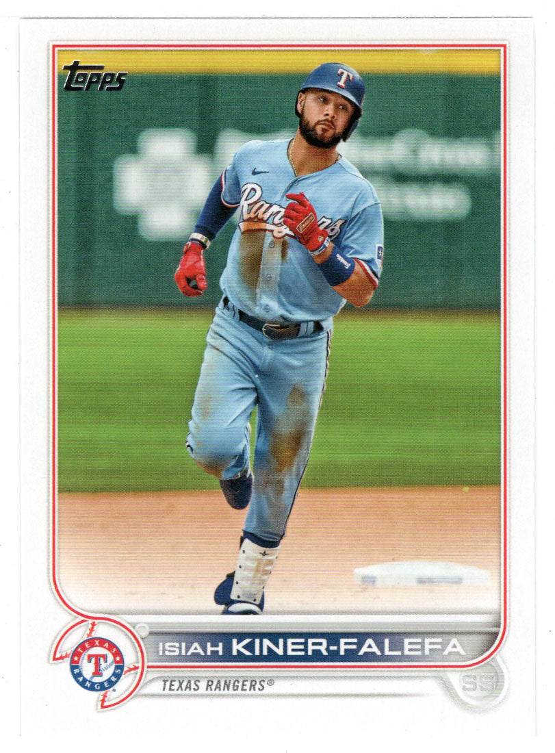 Isiah Kiner-Falefa - Texas Rangers (MLB Baseball Card) 2022 Topps # 93 Mint