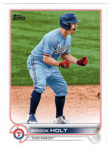 Brock Holt - Texas Rangers (MLB Baseball Card) 2022 Topps # 113 Mint