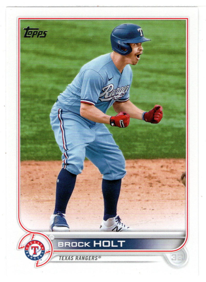 Brock Holt - Texas Rangers (MLB Baseball Card) 2022 Topps # 113 Mint