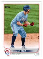 Brock Holt - Texas Rangers (MLB Baseball Card) 2022 Topps # 113 Mint