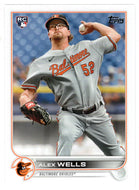 Alex Wells RC - Baltimore Orioles (MLB Baseball Card) 2022 Topps # 118 Mint