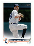 Matthew Boyd - Detroit Tigers (MLB Baseball Card) 2022 Topps # 128 Mint