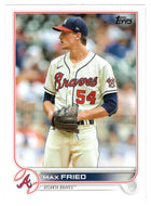 Max Fried - Atlanta Braves (MLB Baseball Card) 2022 Topps # 129 Mint