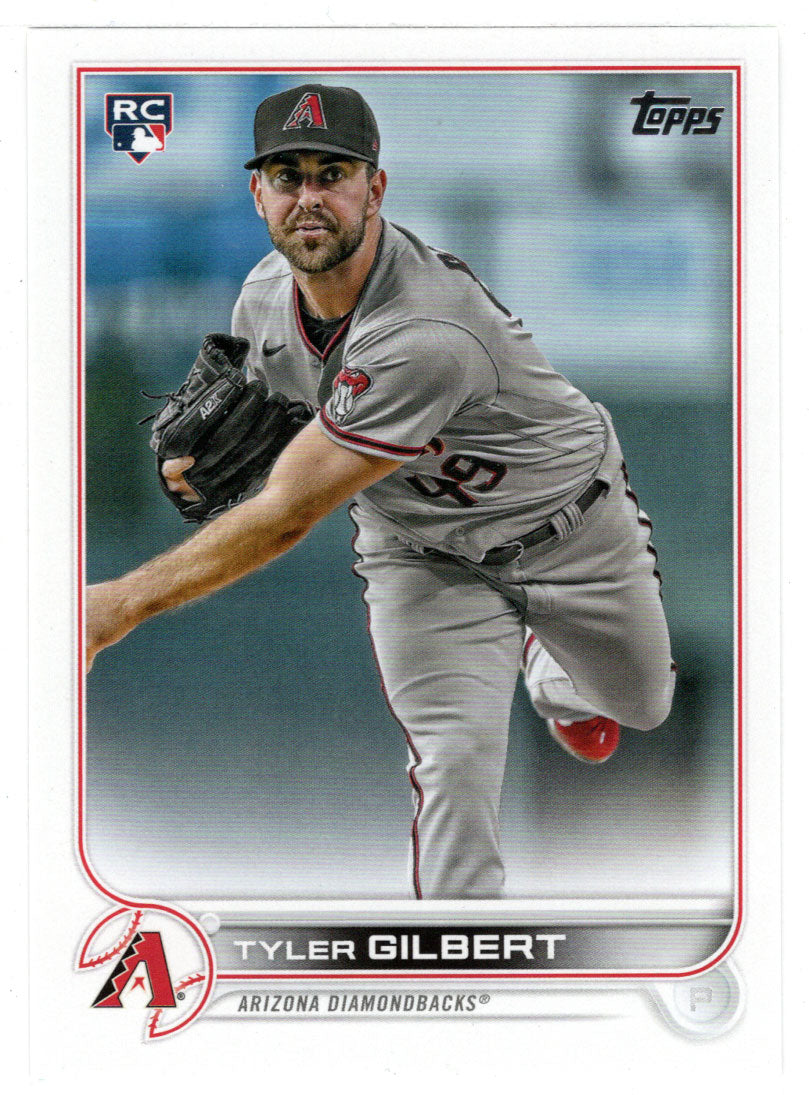 Tyler Gilbert RC - Arizona Diamondbacks (MLB Baseball Card) 2022 Topps # 130 Mint