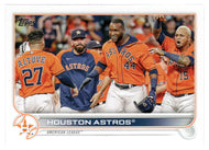 Houston Astros -  Team Stats (MLB Baseball Card) 2022 Topps # 136 Mint