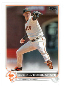 Anthony DeSclafani - San Francisco Giants (MLB Baseball Card) 2022 Topps # 137 Mint