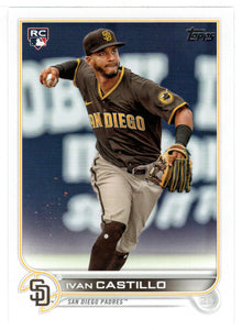 Ivan Castillo RC - San Diego Padres (MLB Baseball Card) 2022 Topps # 140 Mint