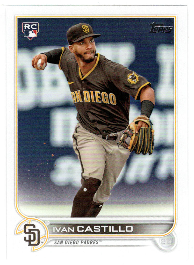 Ivan Castillo RC - San Diego Padres (MLB Baseball Card) 2022 Topps # 140 Mint