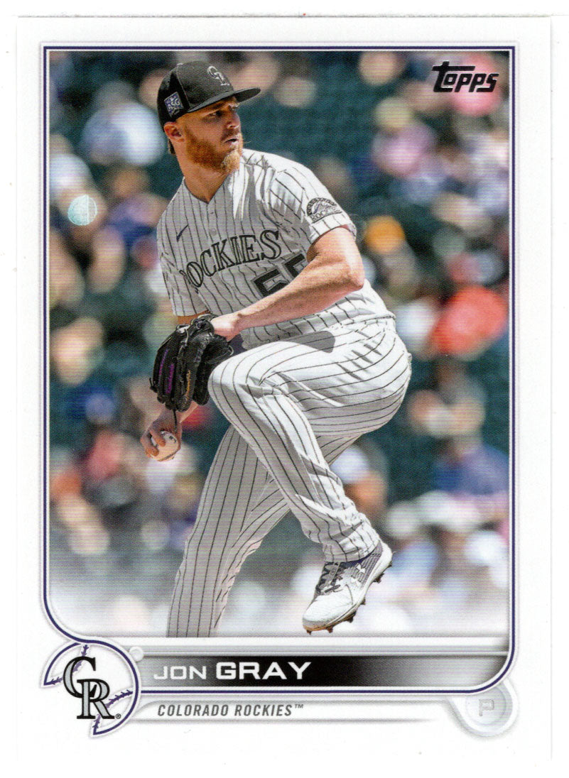 Jon Gray - Colorado Rockies (MLB Baseball Card) 2022 Topps # 161 Mint