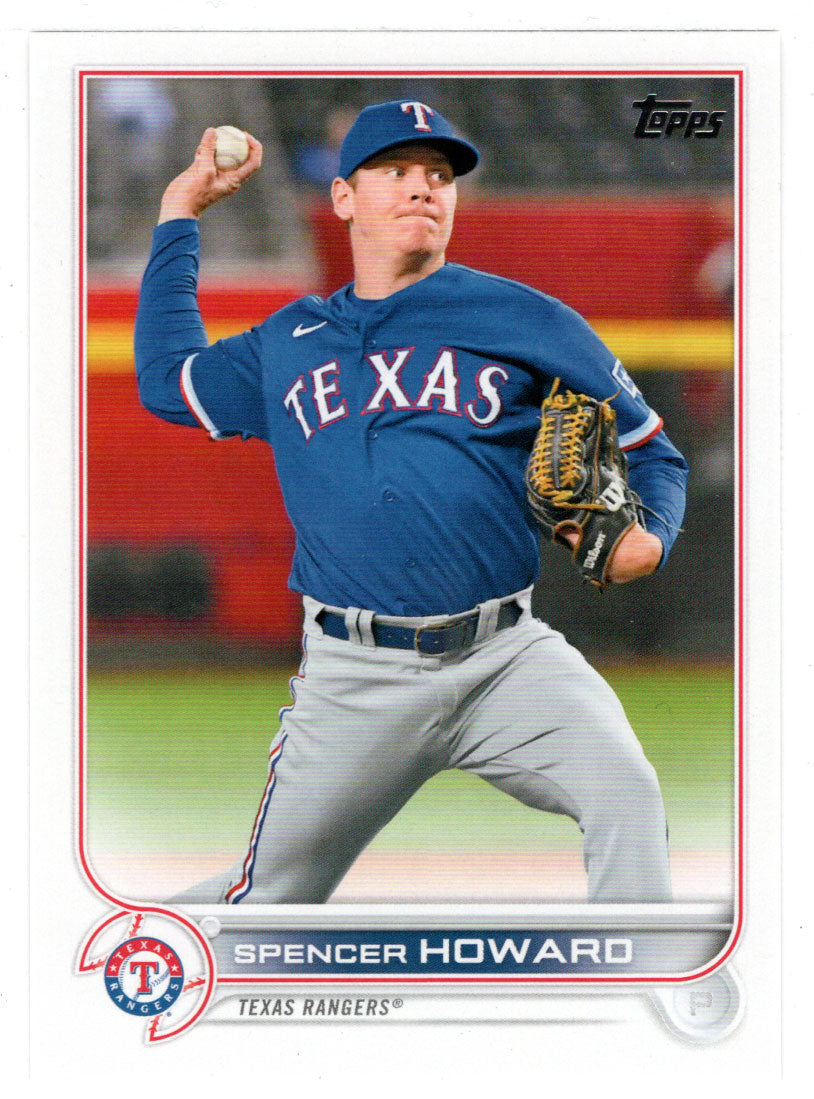 Spencer Howard - Texas Rangers (MLB Baseball Card) 2022 Topps # 162 Mint