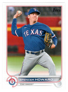 Spencer Howard - Texas Rangers (MLB Baseball Card) 2022 Topps # 162 Mint