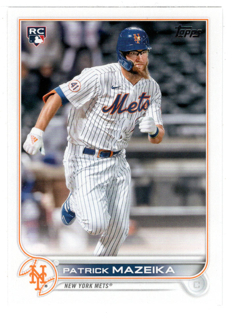 Patrick Mazeika RC - New York Mets (MLB Baseball Card) 2022 Topps # 166 Mint