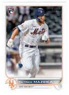 Patrick Mazeika RC - New York Mets (MLB Baseball Card) 2022 Topps # 166 Mint