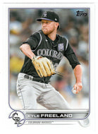 Kyle Freeland - Colorado Rockies (MLB Baseball Card) 2022 Topps # 169 Mint