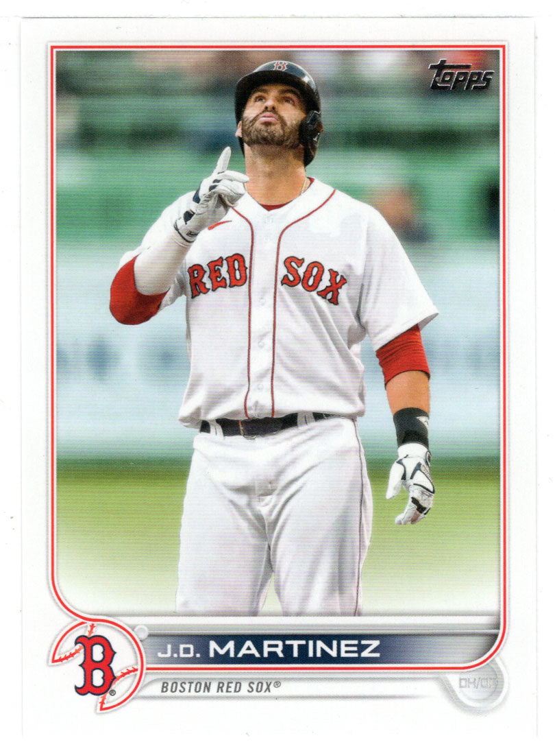 J.D. Martinez - Boston Red Sox (MLB Baseball Card) 2022 Topps # 182 Mint