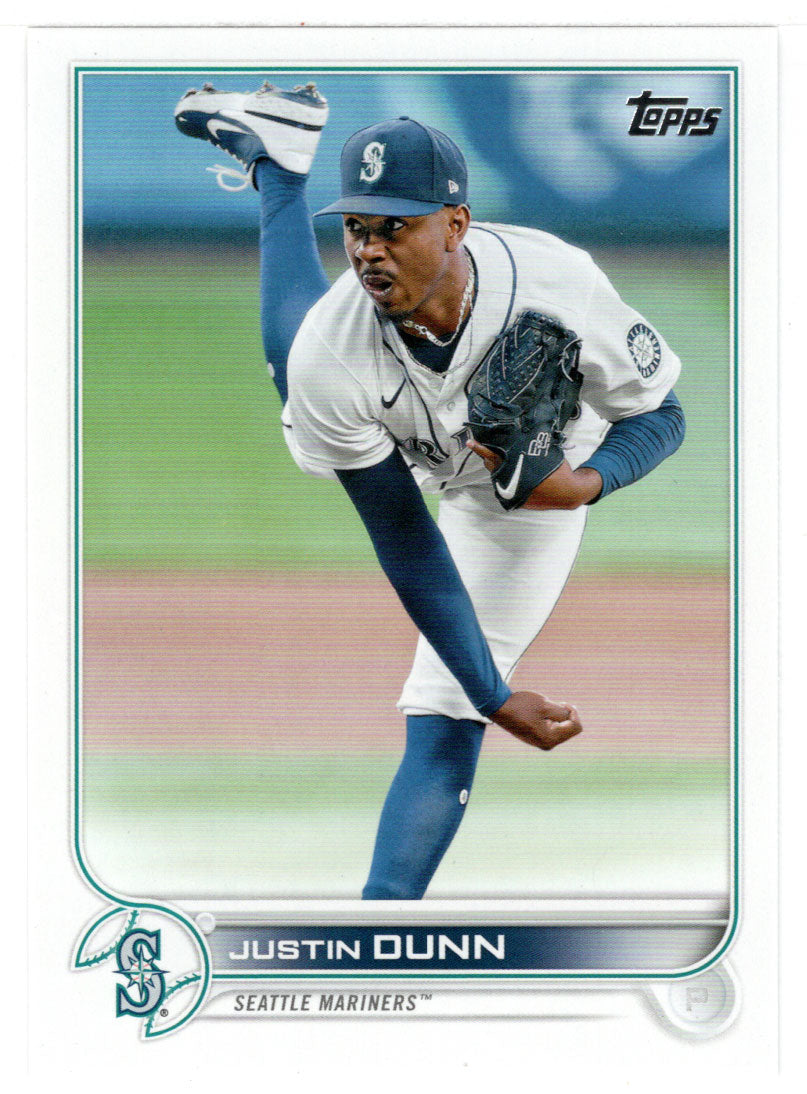 Justin Dunn - Seattle Mariners (MLB Baseball Card) 2022 Topps # 185 Mint