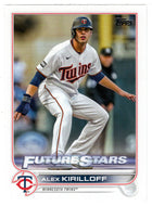 Alex Kirilloff - Minnesota Twins - Future Stars (MLB Baseball Card) 2022 Topps # 197 Mint