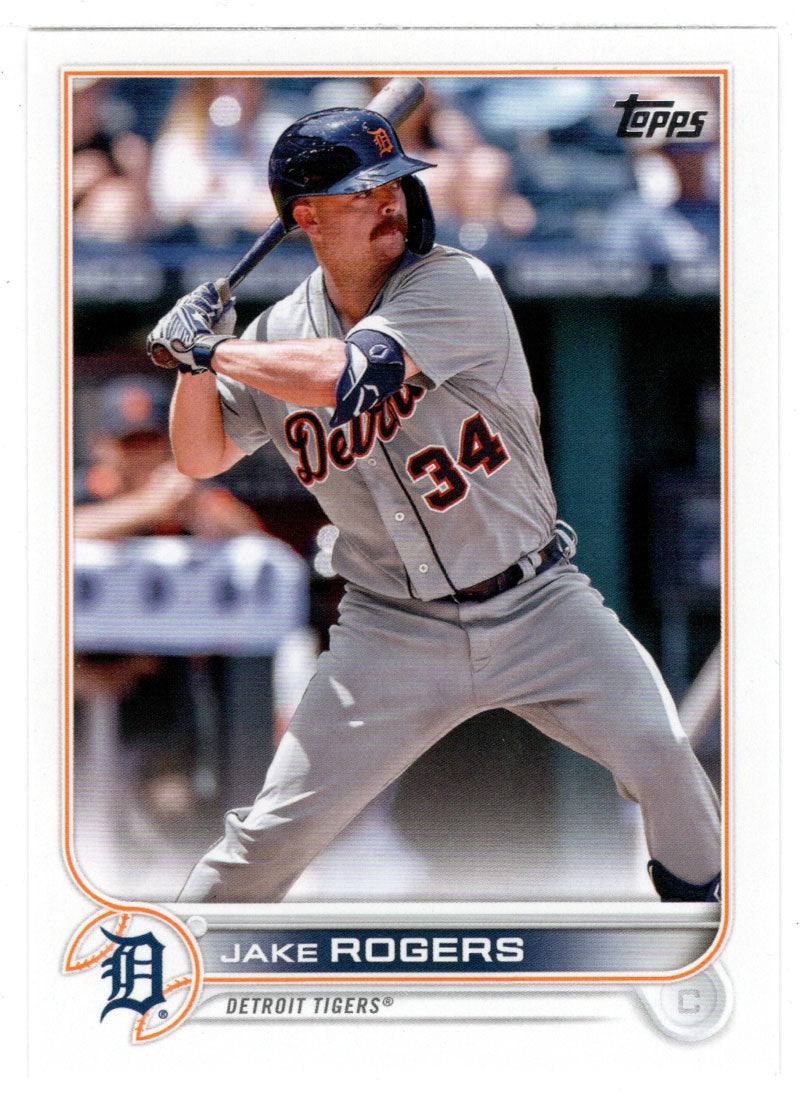 Jake Rogers - Detroit Tigers (MLB Baseball Card) 2022 Topps # 198 Mint