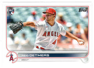 Reid Detmers RC - Los Angeles Angels (MLB Baseball Card) 2022 Topps # 201 Mint