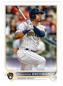 Eduardo Escobar - Milwaukee Brewers (MLB Baseball Card) 2022 Topps # 207 Mint