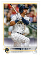 Eduardo Escobar - Milwaukee Brewers (MLB Baseball Card) 2022 Topps # 207 Mint
