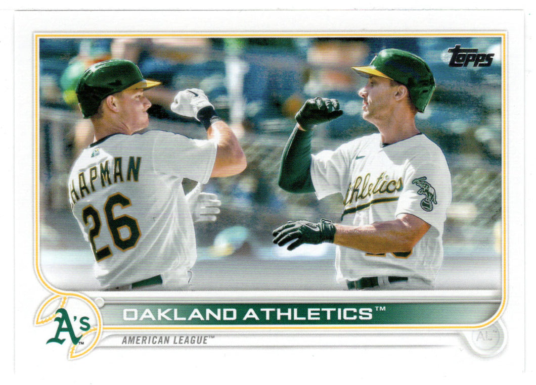 Oakland Athletics - Team Stats (MLB Baseball Card) 2022 Topps # 210 Mint