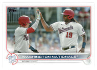 Washington Nationals - Team Stats (MLB Baseball Card) 2022 Topps # 218 Mint