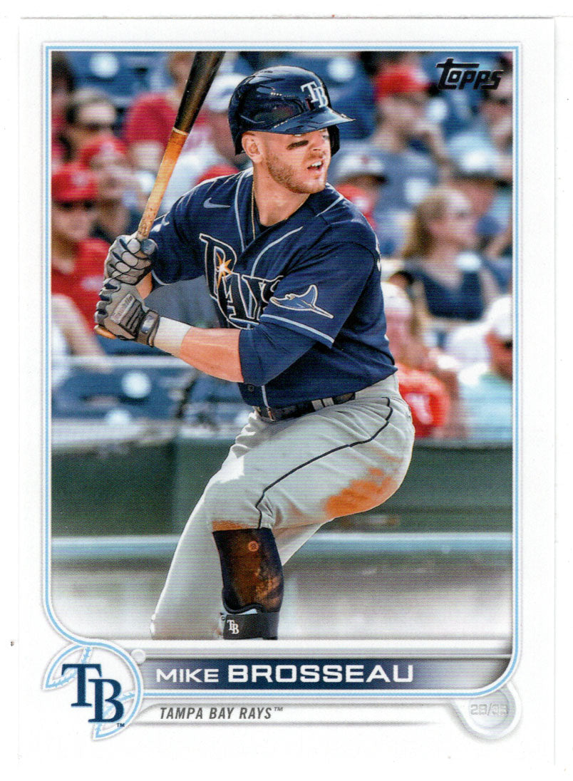 Mike Brosseau - Tampa Bay Rays (MLB Baseball Card) 2022 Topps # 223 Mint