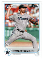 Zach Thompson RC - Miami Marlins (MLB Baseball Card) 2022 Topps # 227 Mint