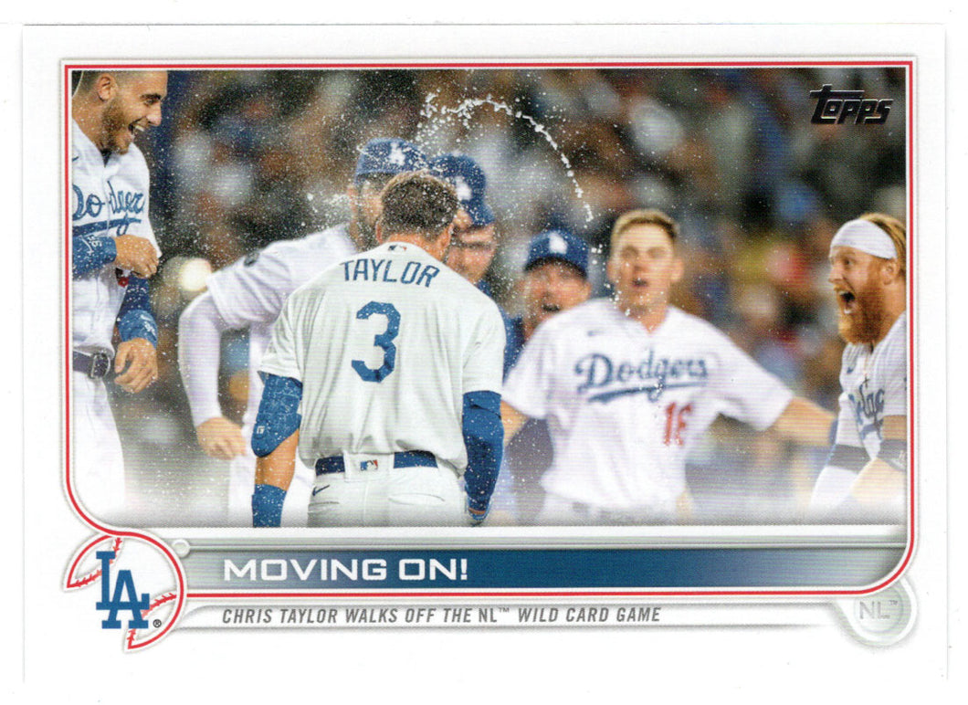 Chris Taylor - Los Angeles Dodgers - Moving On (MLB Baseball Card) 2022 Topps # 238 Mint