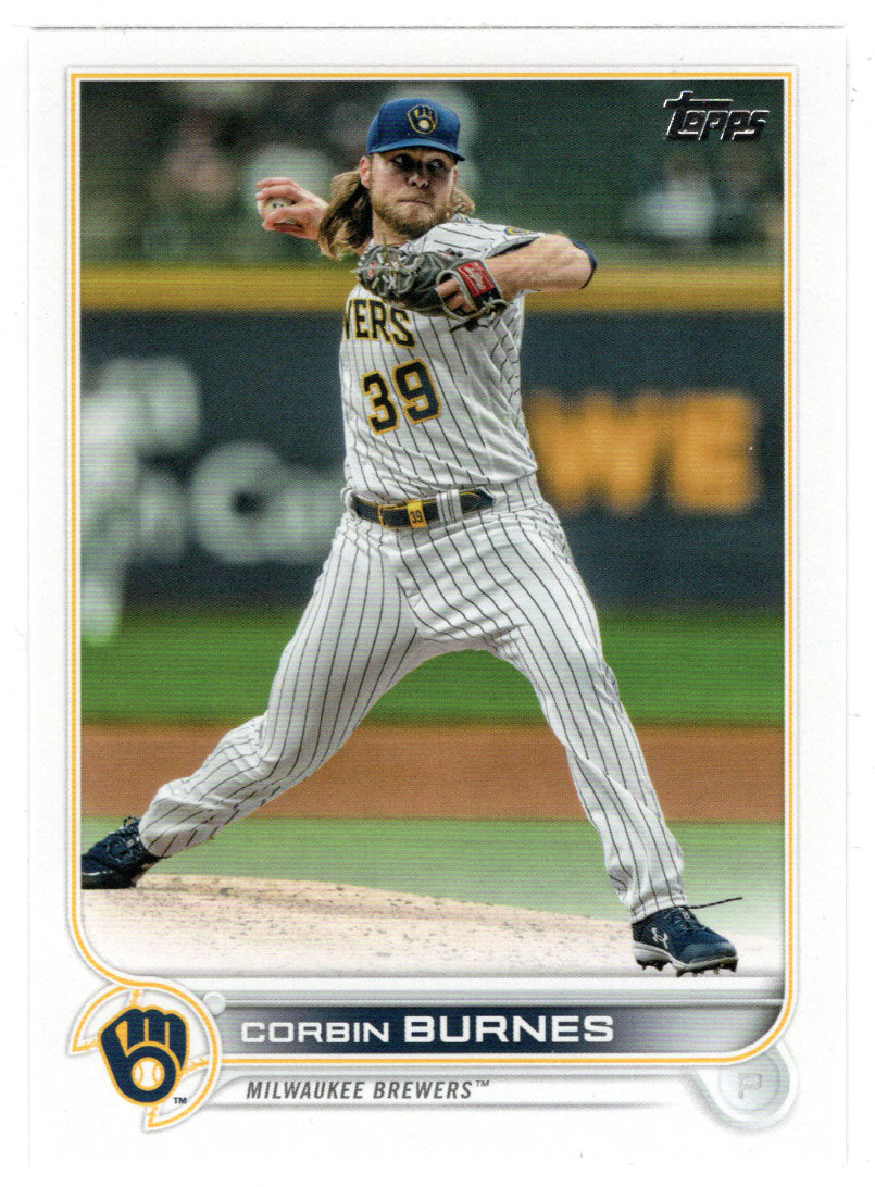 Corbin Burnes - Milwaukee Brewers (MLB Baseball Card) 2022 Topps # 240 –  PictureYourDreams