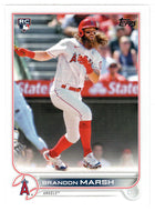 Brandon Marsh RC - Los Angeles Angels (MLB Baseball Card) 2022 Topps # 243 Mint