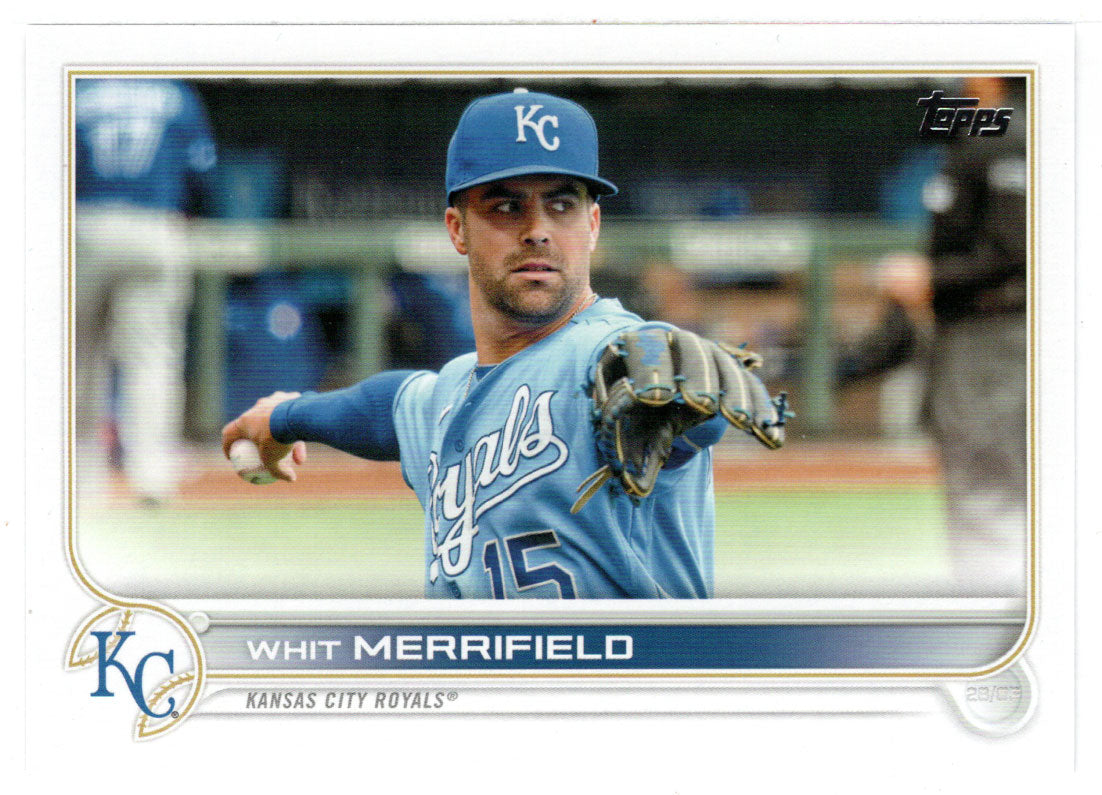 Whit Merrifield - Kansas City Royals (MLB Baseball Card) 2022 Topps # –  PictureYourDreams