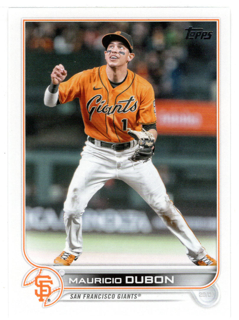 Mauricio Dubon - San Francisco Giants (MLB Baseball Card) 2022 Topps # 246 Mint