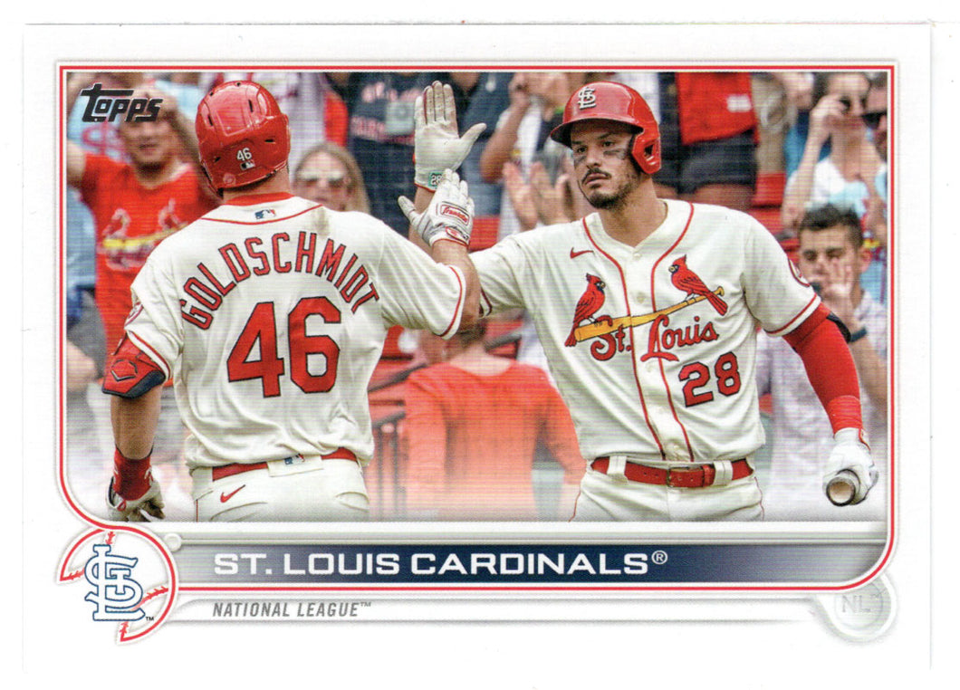 St. Louis Cardinals - Team Stats (MLB Baseball Card) 2022 Topps # 247 Mint