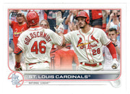 St. Louis Cardinals - Team Stats (MLB Baseball Card) 2022 Topps # 247 Mint