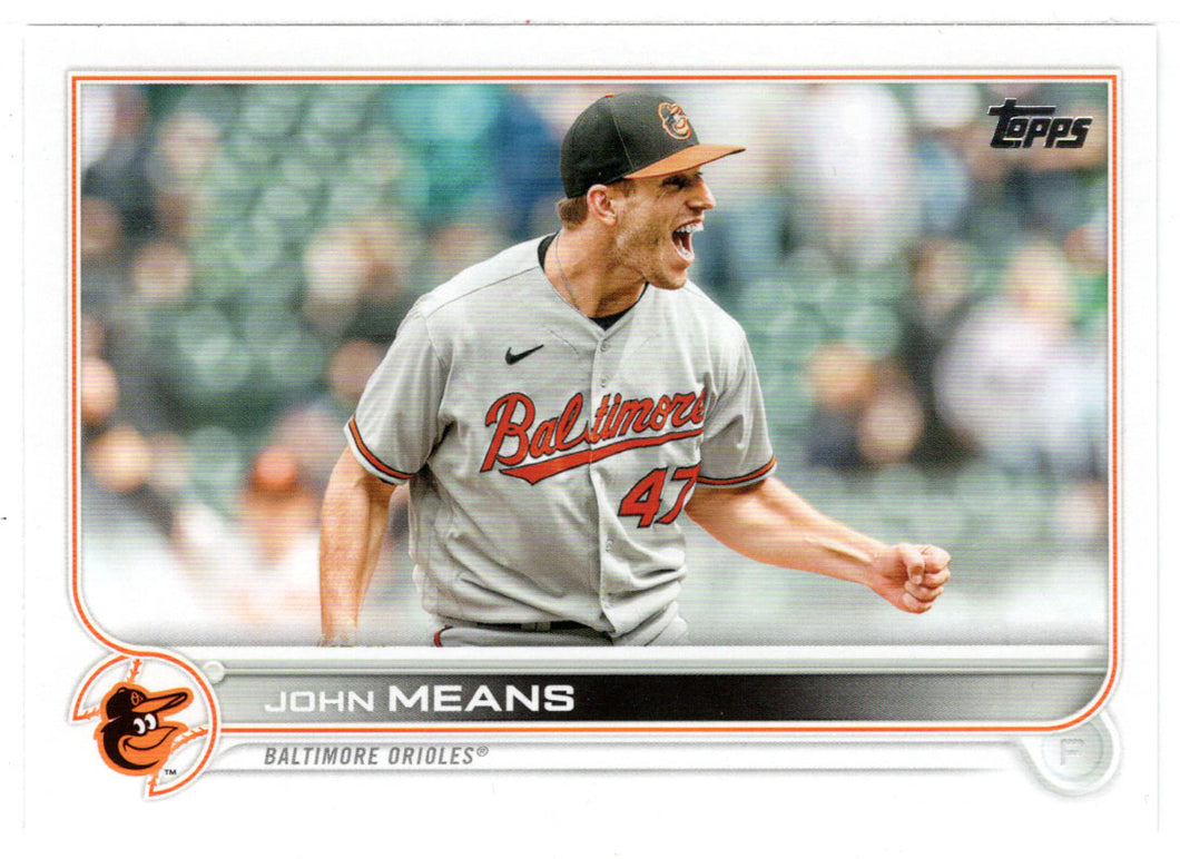 John Means - Baltimore Orioles (MLB Baseball Card) 2022 Topps # 253 Mint