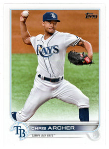Chris Archer - Tampa Bay Rays (MLB Baseball Card) 2022 Topps # 254 Mint