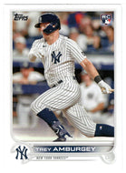 Trey Amburgey RC - New York Yankees (MLB Baseball Card) 2022 Topps # 263 Mint