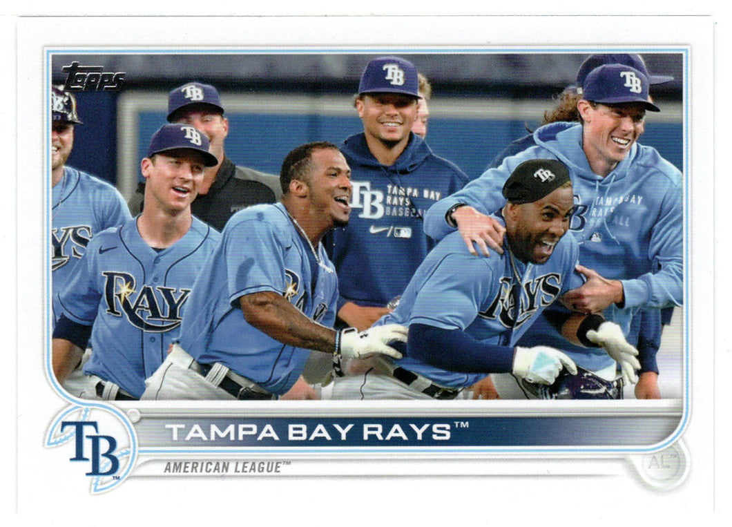 Tampa Bay Rays - Team Stats (MLB Baseball Card) 2022 Topps # 274 Mint