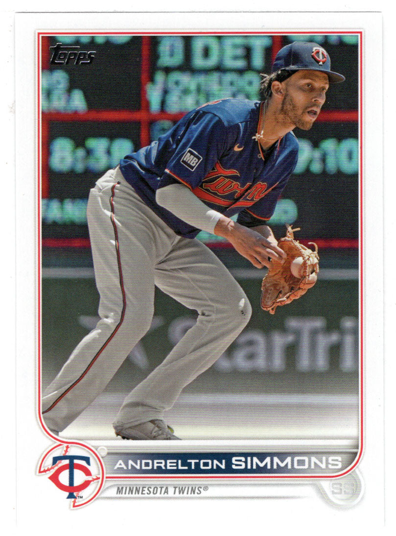 Andrelton Simmons - Minnesota Twins (MLB Baseball Card) 2022 Topps # 306 Mint