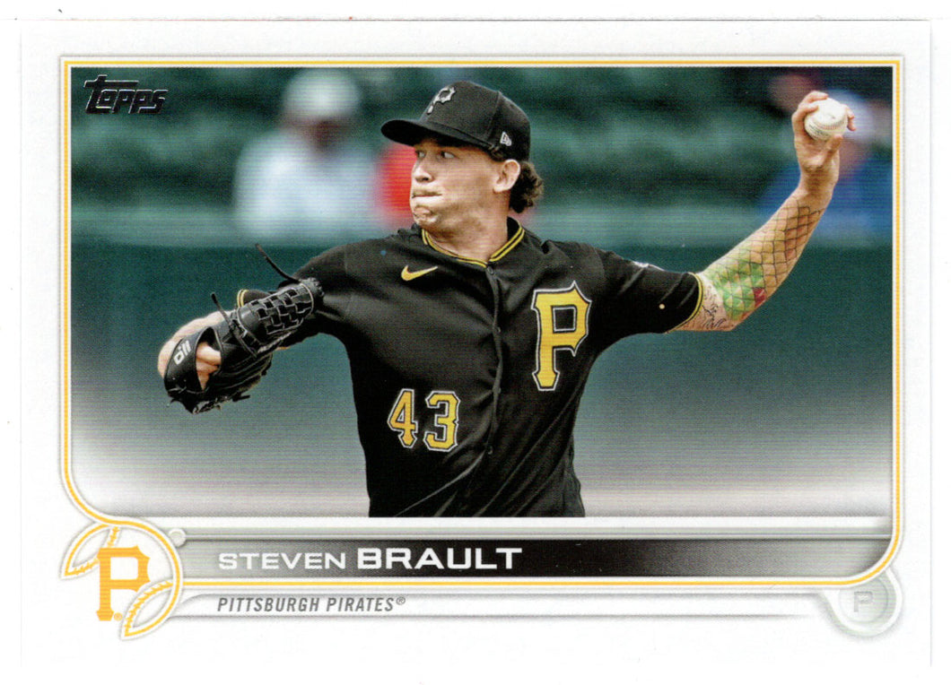Steven Brault - Pittsburgh Pirates (MLB Baseball Card) 2022 Topps # 307 Mint