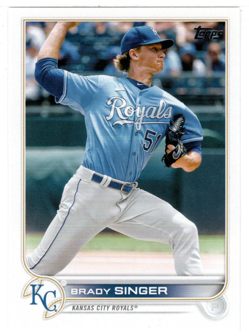 Brady Singer - Kansas City Royals (MLB Baseball Card) 2022 Topps # 313 Mint