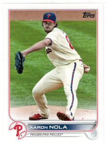 Aaron Nola - Philadelphia Phillies (MLB Baseball Card) 2022 Topps # 337 Mint