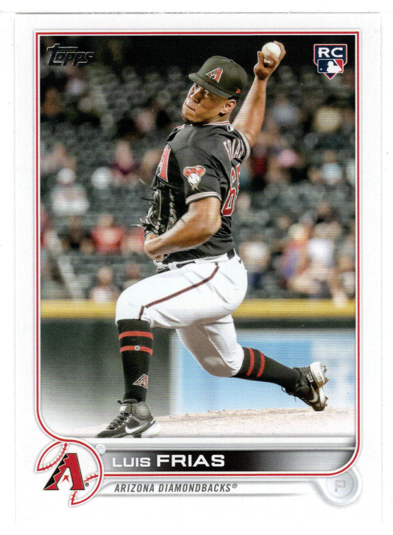 Luis Frias RC - Arizona Diamondbacks (MLB Baseball Card) 2022 Topps # 338 Mint