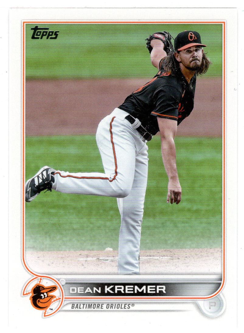 Dean Kremer - Baltimore Orioles (MLB Baseball Card) 2022 Topps # 340 Mint