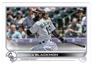 Charlie Blackmon - Colorado Rockies (MLB Baseball Card) 2022 Topps # 352 Mint