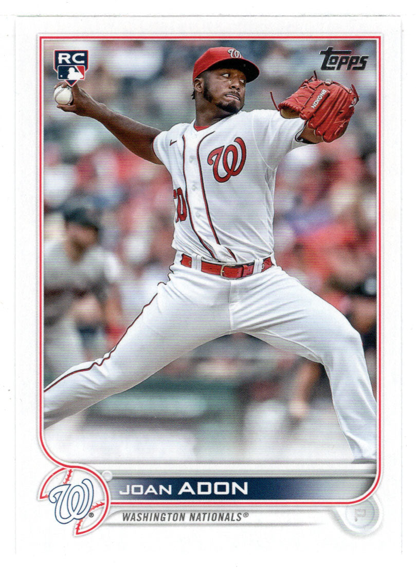 Joan Adon RC - Washington Nationals (MLB Baseball Card) 2022 Topps # 360 Mint