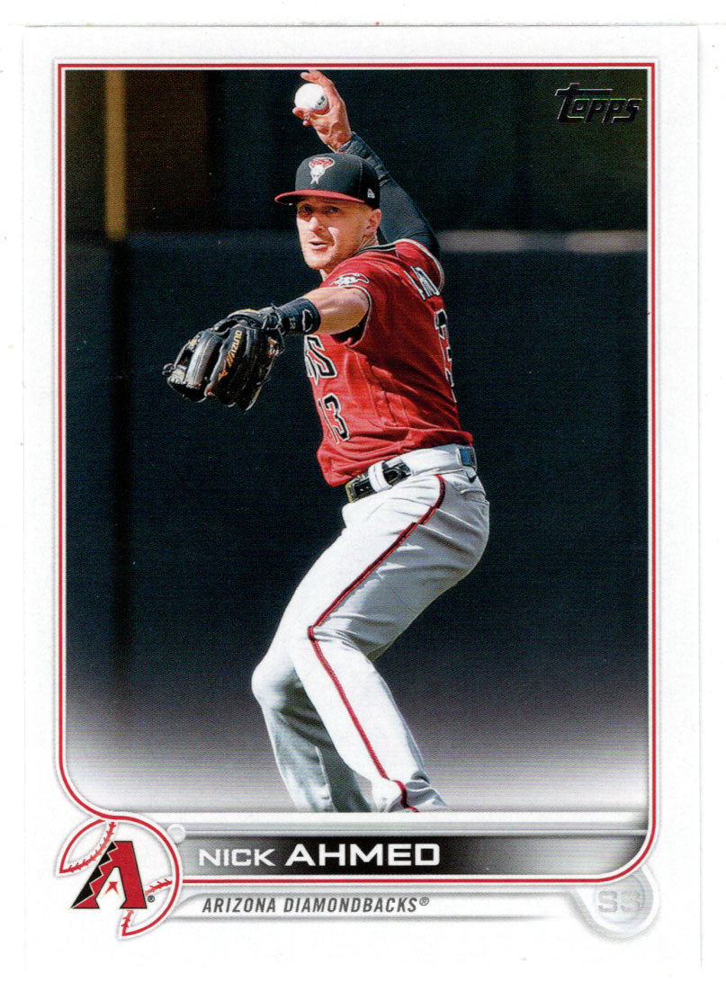 Nick Ahmed - Arizona Diamondbacks (MLB Baseball Card) 2022 Topps # 371 Mint